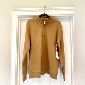 NWT men’s Stylus Tamarind Brown sweater size large